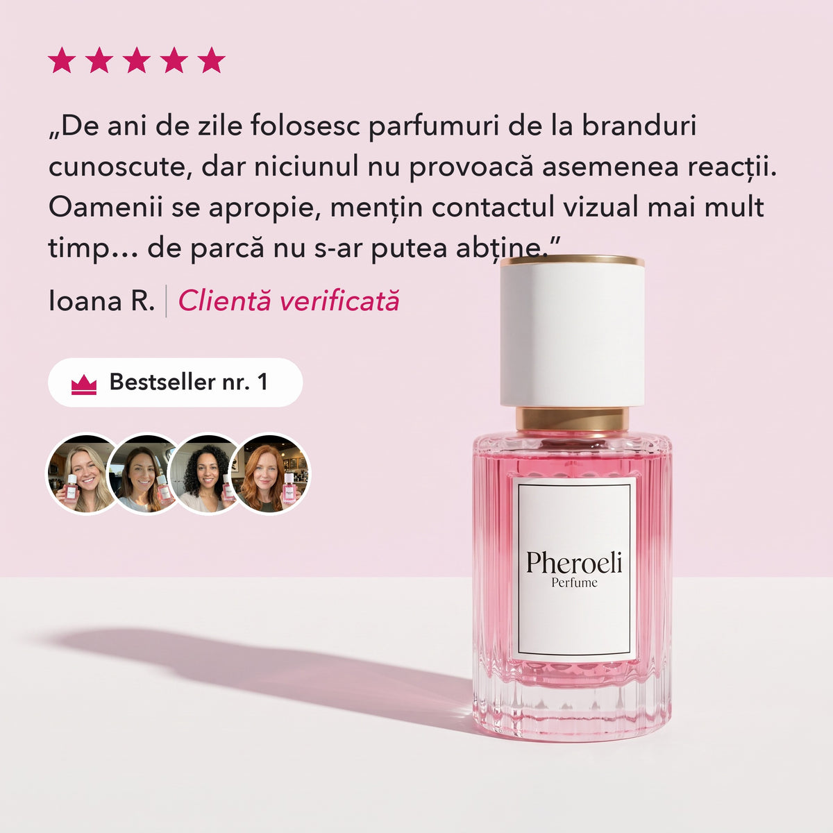 Recenzie clientă Pheroeli